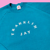 Franklin Jay Vintage Logo Crew Neck Sweatshirt(L/XL)