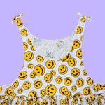 Smiley Face Jumper Dress w/ pockets (L/XL)